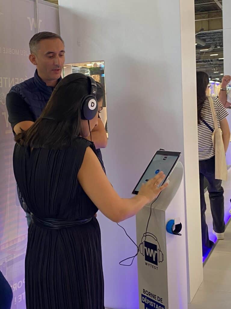 test auditif en magasin